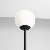 ALDEX 1080A1 | Pinne Aldex álló lámpa 162cm kapcsoló 1x E27 fekete, opál