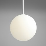 ALDEX 1087G | Bosso Aldex függeszték lámpa 1x E27 fehér, opál