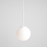ALDEX 1087XS | Bosso Aldex függeszték lámpa gömb 1x E27 fehér, opál