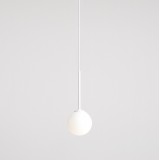 ALDEX 1087XXS | Bosso Aldex függeszték lámpa gömb 1x E14 fehér, opál