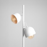 ALDEX 976A | Beryl Aldex álló lámpa 161cm kapcsoló elforgatható alkatrészek 2x E27 fehér