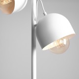 ALDEX 976A | Beryl Aldex álló lámpa 161cm kapcsoló elforgatható alkatrészek 2x E27 fehér
