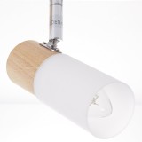 BRILLIANT 51434/50 | Babsan Brilliant spot lámpa elforgatható alkatrészek 3x E14 fa., fehér