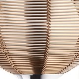 BRILLIANT 61111/53 | Relax-BRI Brilliant fali lámpa kapcsoló 1x G9 króm, bronz, fehér