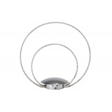 BRILLIANT G92949/15 | MelinaB Brilliant asztali lámpa 31cm távirányító szabályozható fényerő 1x LED króm