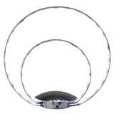 BRILLIANT G92949/15 | MelinaB Brilliant asztali lámpa 31cm távirányító szabályozható fényerő 1x LED króm