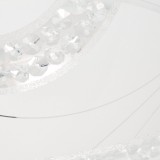 BRILLIANT G96866/85 | Pinola Brilliant fali, mennyezeti lámpa 1x LED 1200lm 4000K fehér, áttetsző