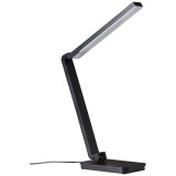 BRILLIANT G99027/06 | Tori-BRI Brilliant asztali lámpa 60,5cm fényerőszabályzós érintőkapcsoló elforgatható alkatrészek 1x LED 320lm 5000K fekete