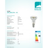 EGLO 11764 | E14 Eglo LED fényforrás lámpa