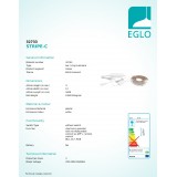 EGLO 32733 | EGLO-Connect-LS Eglo LED szalag okos világítás szabályozható fényerő, állítható színhőmérséklet, színváltós, távirányítható 1x LED 2000lm 2700 <-> 6500K fehér