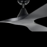 EGLO 35109 | Portsea Eglo ventilátor mennyezeti távirányító időkapcsoló matt fekete