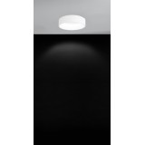 EGLO 39286 | Marghera-1 Eglo mennyezeti lámpa kerek szabályozható fényerő 1x LED 3000lm 3000K fehér
