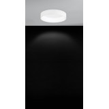 EGLO 39287 | Marghera-1 Eglo mennyezeti lámpa kerek szabályozható fényerő 1x LED 4000lm 3000K fehér