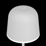 EGLO 900458 | Mannera Eglo hordozható, asztali lámpa fényerőszabályzós érintőkapcsoló szabályozható fényerő, elemes/akkus, USB csatlakozó 1x LED 200lm 3000K IP54 szürke, fehér