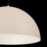 EGLO 900696 | Gaetano Eglo függeszték lámpa 1x E27 homokszín, fekete, krémszín