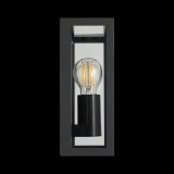 EGLO 900698 | Alamonte Eglo fali lámpa 2x E27 IP44 fekete, átlátszó
