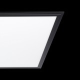 EGLO 900819 | Salobrena-1 Eglo mennyezeti LED panel négyzet 1x LED 4700lm 4000K fekete, opál