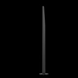 EGLO 900877 | Barbotto Eglo álló lámpa rúd 136,5cm taposókapcsoló 1x GU10 345lm 3000K fekete, sötét fa