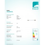 EGLO 94609 | Vilanova Eglo rendszerelem - sínösszekötő alkatrész flexibilis matt nikkel