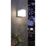 EGLO 96255 | Jorba Eglo fali lámpa négyzet 1x LED 500lm 3000K IP44 fehér