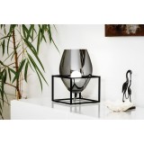 EGLO 97209 | Olival-1 Eglo asztali lámpa 30,5cm vezeték kapcsoló 1x E27 fekete, füst