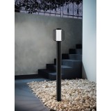 EGLO 98724 | Ravello Eglo álló lámpa 110cm 1x E27 IP44 fekete, fehér
