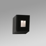 FARO 70273 | Dart-1 Faro beépíthető lámpa 80x36mm 1x LED 70lm 2700K IP65 matt fekete, áttetsző