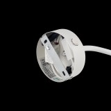 IDEAL LUX 097183 | Focus-IL Ideal Lux fali lámpa - FOCUS-1 AP BIANCO - kapcsoló flexibilis 1x LED 200lm 3000K fehér