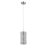 ITALUX MDM2136/1 | Linton Italux függeszték lámpa 1x E14 ezüst, króm