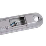 KANLUX 31410 | Dicht-LED Kanlux mennyezeti lámpa - 60 cm 1x LED 1800lm 4000K IP65 szürke, fehér