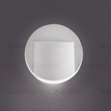 KANLUX 33323 | Erinus Kanlux beépíthető lámpa kerek 75x75mm 1x LED 15lm 4000K fehér