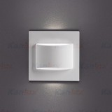 KANLUX 33325 | Erinus Kanlux beépíthető lámpa négyzet 75x75mm 1x LED 30lm 4000K fehér