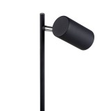 KANLUX 35786 | Evalo Kanlux asztali lámpa 35cm vezeték kapcsoló elforgatható alkatrészek 1x GU10 fekete
