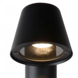 LUCIDE 14881/70/30 | Dingo Lucide álló lámpa 70cm 1x GU10 320lm 3000K IP44 fekete