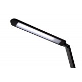 LUCIDE 24656/10/30 | Vario Lucide asztali lámpa 42cm fényerőszabályzós érintőkapcsoló szabályozható fényerő, állítható színhőmérséklet, elforgatható alkatrészek 1x LED 460lm 2700 <-> 6500K fekete