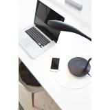 MARKSLOJD 106094 | Swan Markslojd asztali lámpa 45cm fényerőszabályzós kapcsoló szabályozható fényerő, USB csatlakozó 1x LED 378lm 3000K fekete