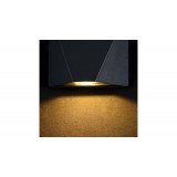 MAYTONI O577WL-L5B | Beekman Maytoni fali lámpa 1x LED 420lm 3000K IP54 fekete