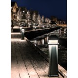 NORLYS 557GR | Narvik Norlys álló lámpa 95cm 1x LED 3137lm 3000K IP65 grafit, átlátszó