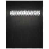 NOVA LUCE 83399202 | Corona-NL Nova Luce fali, mennyezeti lámpa 1x LED 480lm 3000K króm, kristály