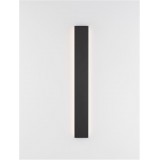 NOVA LUCE 9060613 | Seline Nova Luce fali lámpa téglalap 1x LED 1478lm 3000K IP44 matt fekete