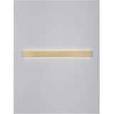 NOVA LUCE 9060912 | Seline Nova Luce fali lámpa téglalap 1x LED 2614lm 3000K IP44 arany