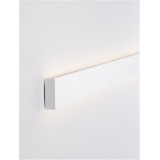 NOVA LUCE 9060914 | Seline Nova Luce fali lámpa téglalap 1x LED 2614lm 3000K IP44 matt fehér