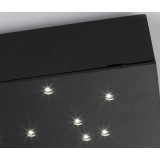 NOVA LUCE 9180382 | Cielo-NL Nova Luce mennyezeti lámpa - TRIAC négyszögletes szabályozható fényerő, állítható színhőmérséklet, távirányítható 1x LED 930lm 3000 - 4000K fekete
