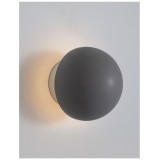 NOVA LUCE 9831051 | Netune Nova Luce fali lámpa háttérvilágítás 1x LED 160lm 3000K szürke, fehér
