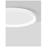 NOVA LUCE 9853673 | Pertino Nova Luce mennyezeti lámpa - TRIAC kerek szabályozható fényerő 1x LED 2280lm 3000K matt fehér