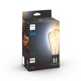 PHILIPS 8719514301504 | E27 7W -> 40W Philips Edison ST72 LED fényforrás hue okos világítás 550lm 2200 <-> 4500K szabályozható fényerő, állítható színhőmérséklet, Bluetooth CRI>80