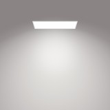 PHILIPS 8719514326743 | Touch-PH Philips mennyezeti SLIM LED panel - SceneSwitch téglalap impulzus kapcsoló szabályozható fényerő 1x LED 3600lm 4000K fehér