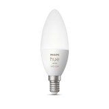PHILIPS 8719514356610 | E14 4W Philips gyertya B39 LED fényforrás hue okos világítás 470lm 2200 <-> 6500K szabályozható fényerő, színváltós, állítható színhőmérséklet, Bluetooth