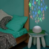 RABALUX 1470 | Lina-RA Rabalux dekor lámpa kapcsoló elemes/akkus 1x LED RGBK fehér