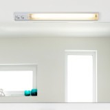 RABALUX 2323 | Bath Rabalux fali lámpa kapcsoló dugaljjal ellátott 1x G13 / T8 2700lm 2700K fehér